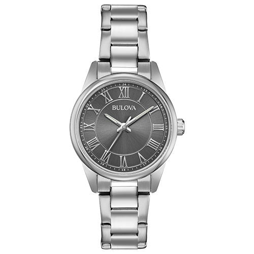 LADIES' CORPORATE COLLECTION STAINLESS STEEL WATCH, DIAL