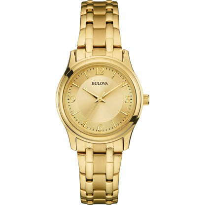 LADIES' CORPORATE COLLECTION STAINLESS STEEL WATCH, DIAL