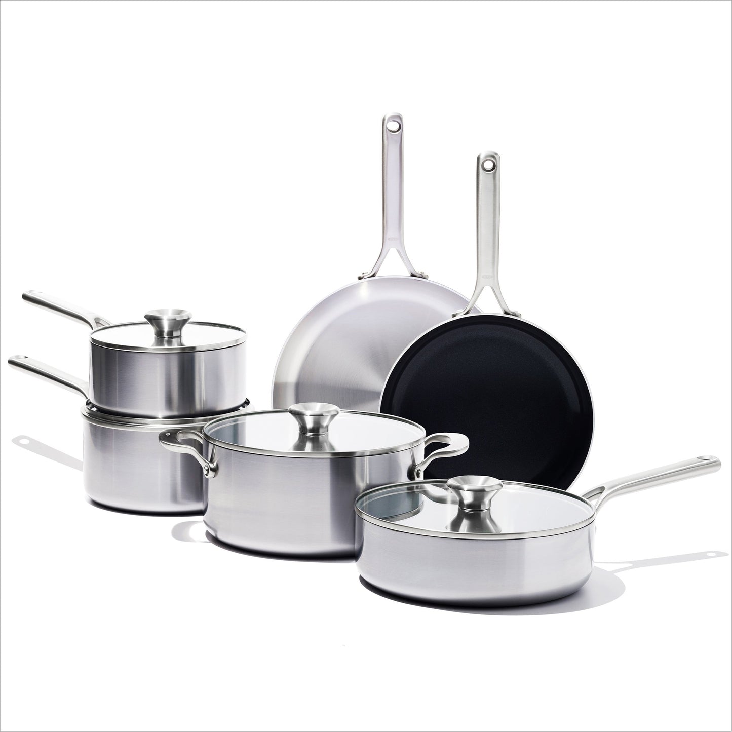 MIRA TRI-PLY 10PC COOKWARE SET