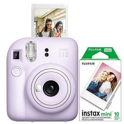 INSTAX MINI 12 INSTANT CAMERA W/ 10 COUNT FILM