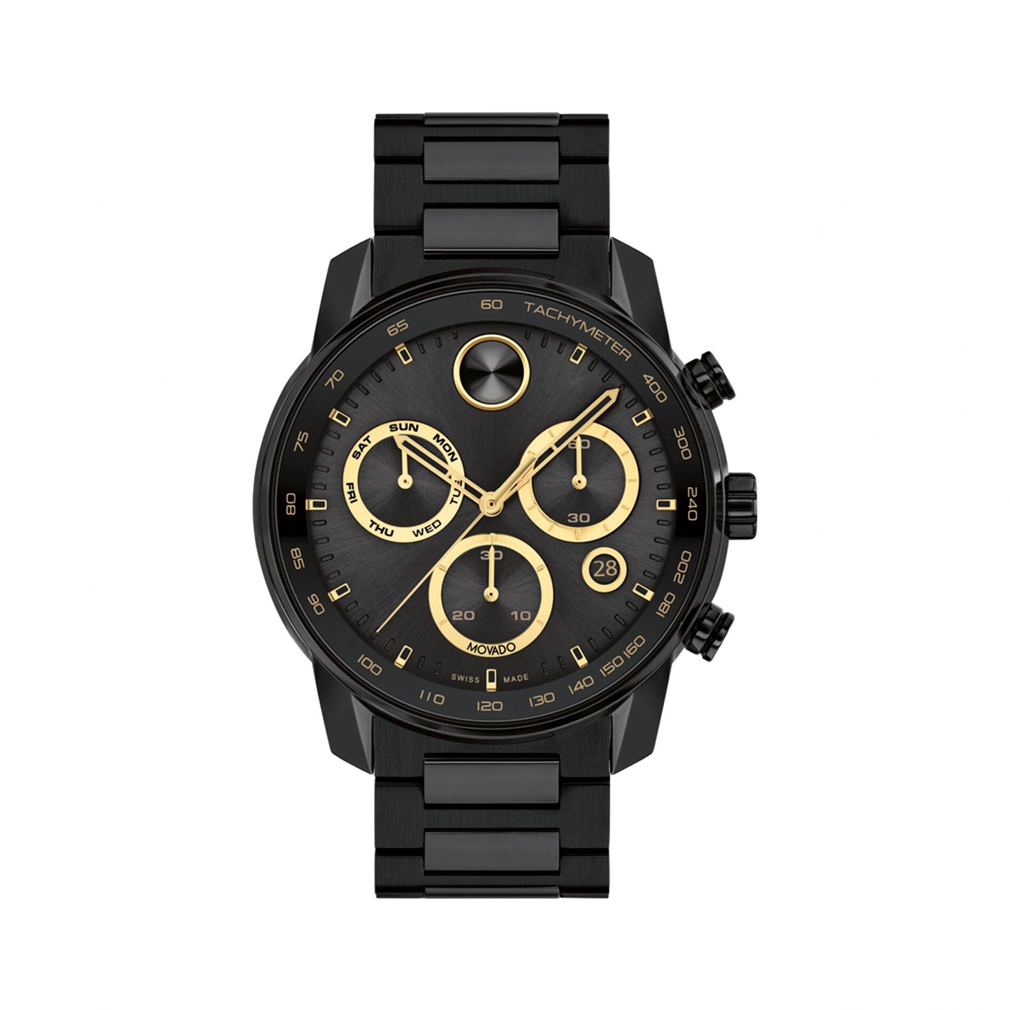 MENS BOLD VERSO CHRONOGRAPH IP STAINLESS STEEL WATCH DIAL
