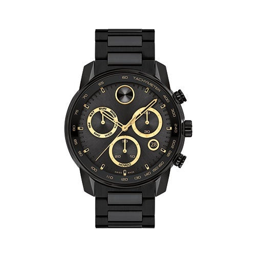 MENS BOLD VERSO CHRONOGRAPH IP STAINLESS STEEL WATCH DIAL