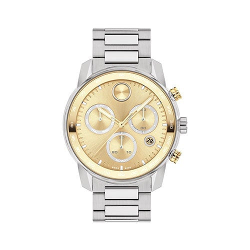 MENS BOLD VERSO CHRONOGRAPH STAINLESS STEEL WATCH DIAL