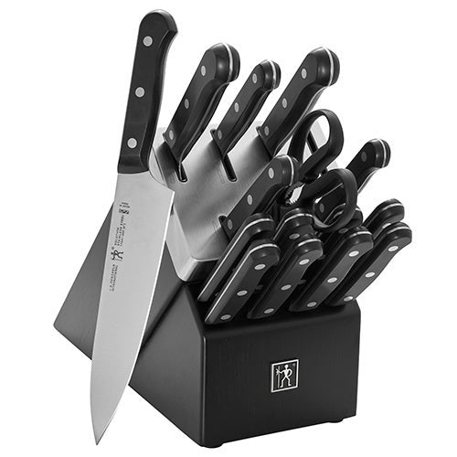 SOLUTION 16PC SELF-SHARPENING KNIFE BLOCK SET