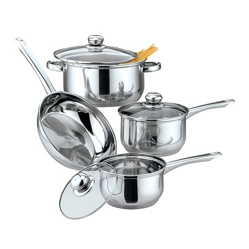7PC FAMILY SIZE COOKWARE SET