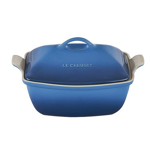 4.5QT HERITAGE STONEWARE DEEP COVERED BAKER