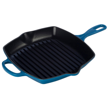 10.25" SIGNATURE CAST IRON SQUARE SKILLET GRILL