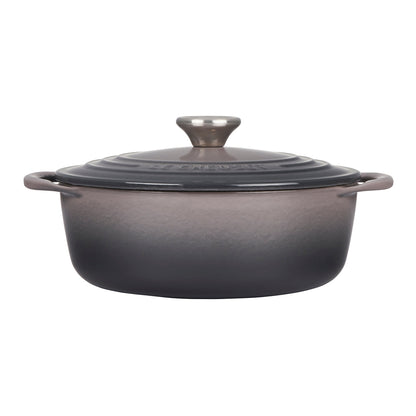 2.75QT SHALLOW ROUND CAST IRON OVEN