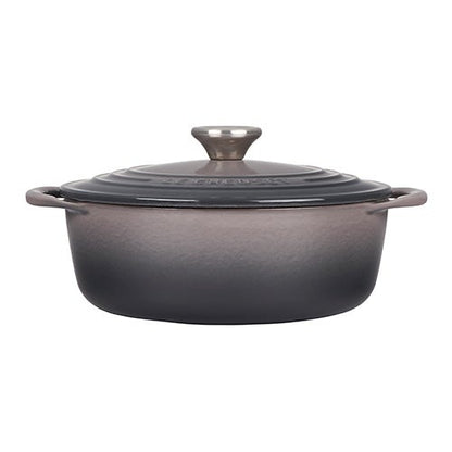 2.75QT SHALLOW ROUND CAST IRON OVEN