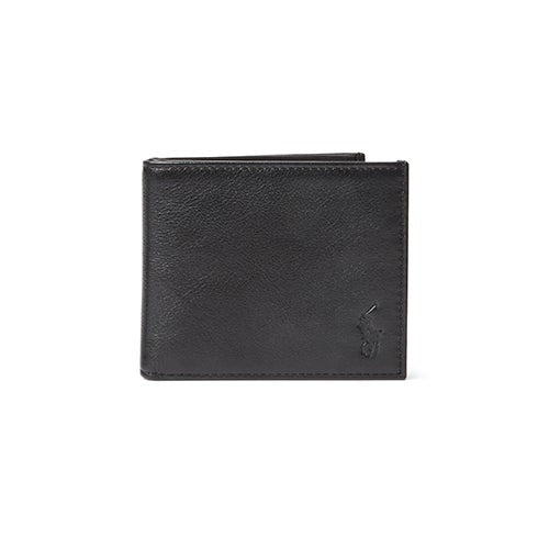 PEBBLED LEATHER BILLFOLD
