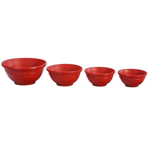 4PC SILICONE PREP BOWLS