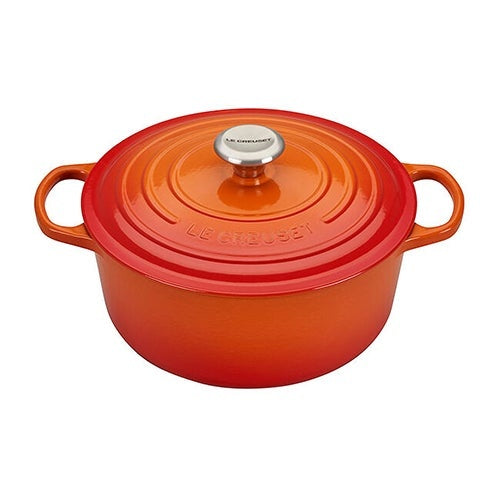 5.5QT SIGNATURE CAST IRON ROUND DUTCH OVEN