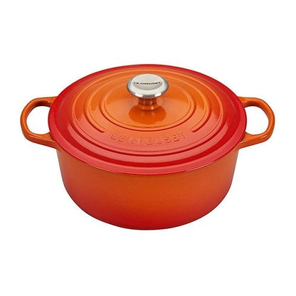 5.5QT SIGNATURE CAST IRON ROUND DUTCH OVEN