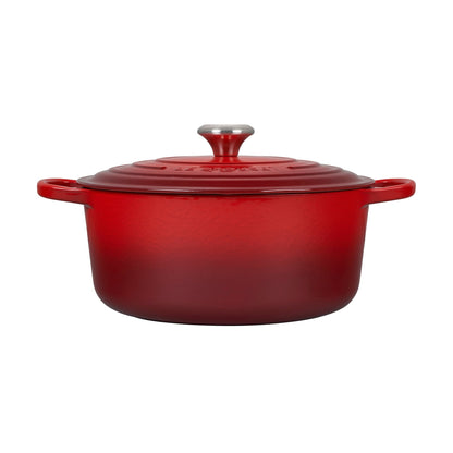 7.25QT SIGNATURE CAST IRON ROUND DUTCH OVEN