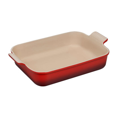 4QT HERITAGE STONEWARE RECTANGULAR DISH