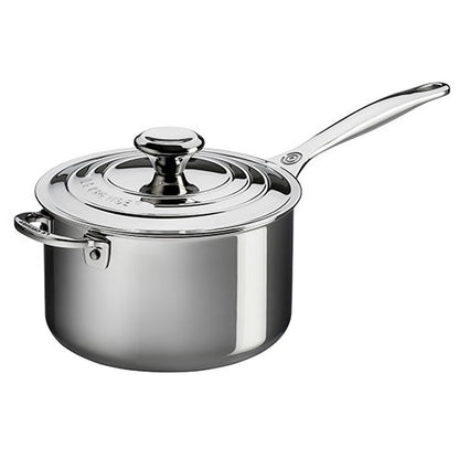 4QT SAUCEPAN W/ LID AND HELPER HANDLE