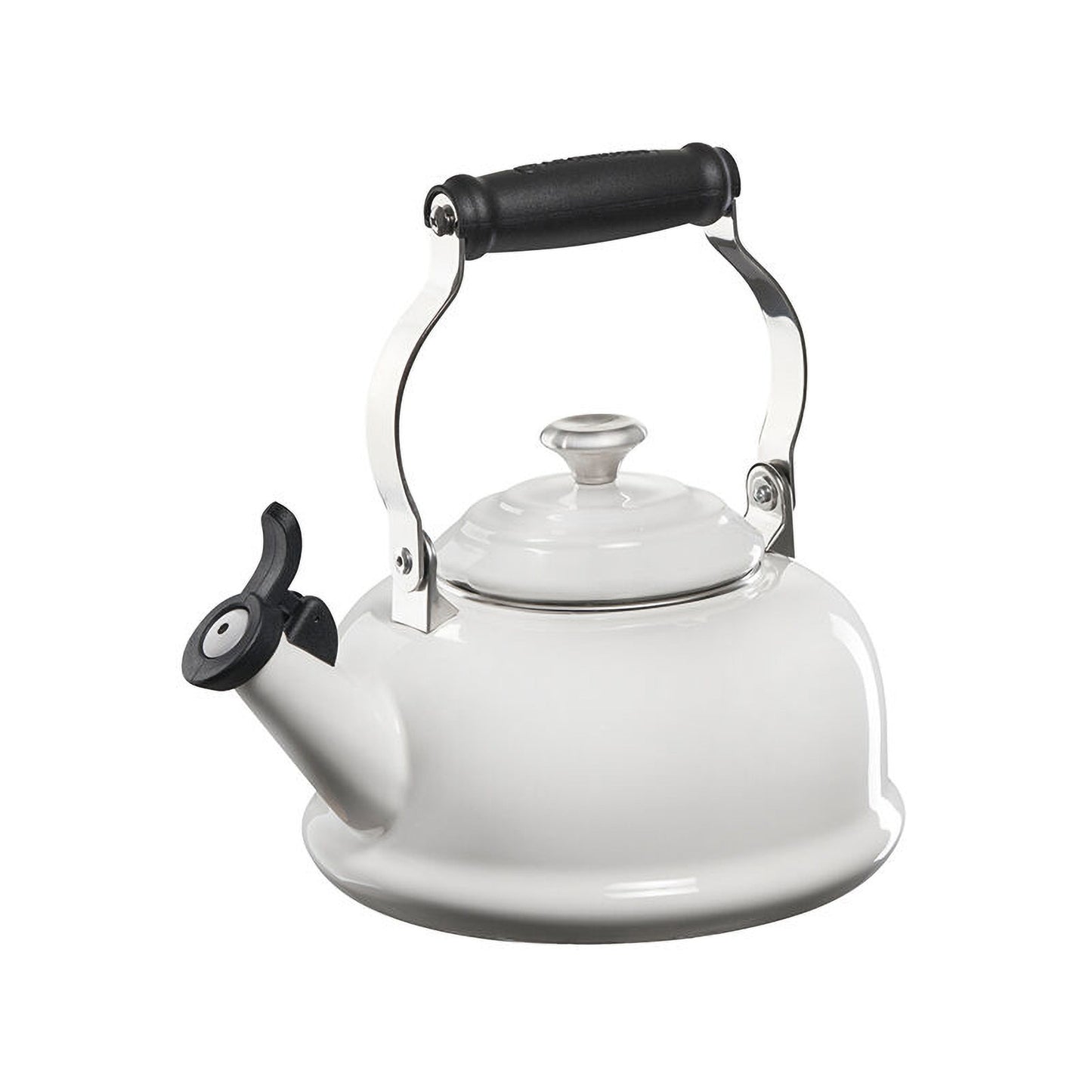 CLASSIC WHISTLING KETTLE W/ METAL FINISHES