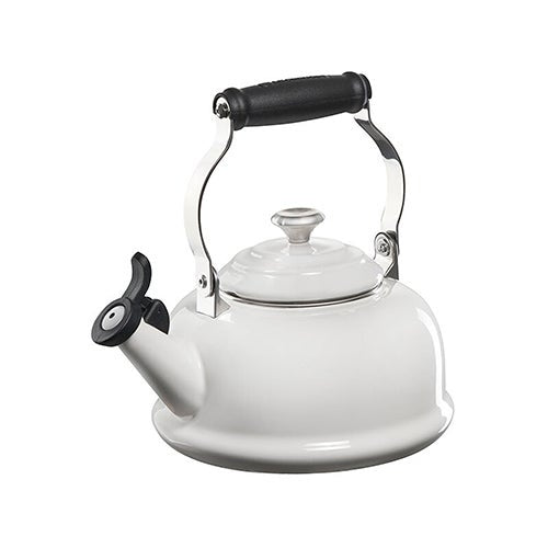 CLASSIC WHISTLING KETTLE W/ METAL FINISHES