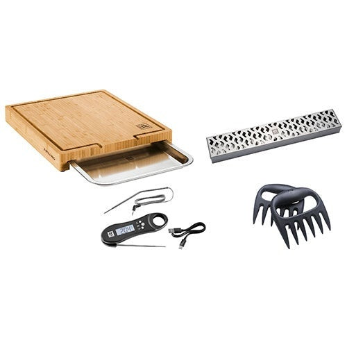 4PC BBQ+ SMOKER SET