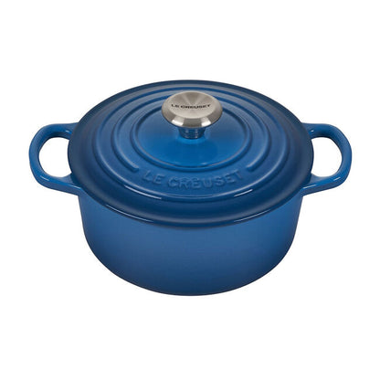2QT SIGNATURE CAST IRON ROUND DUTCH OVEN