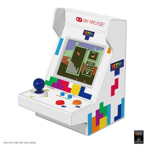 TETRIS PICO PLAYER 3.7" COLLECTIBLE RETRO ARCADE