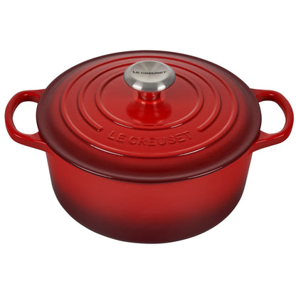 4.5QT SIGNATURE CAST IRON ROUND DUTCH OVEN