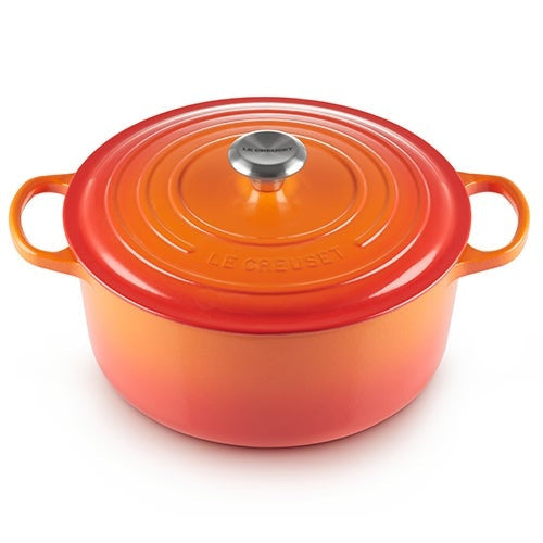 7.25QT SIGNATURE CAST IRON ROUND DUTCH OVEN