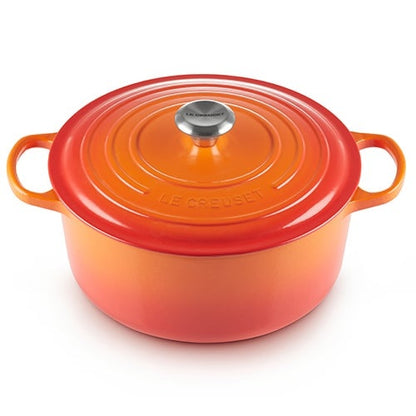 7.25QT SIGNATURE CAST IRON ROUND DUTCH OVEN