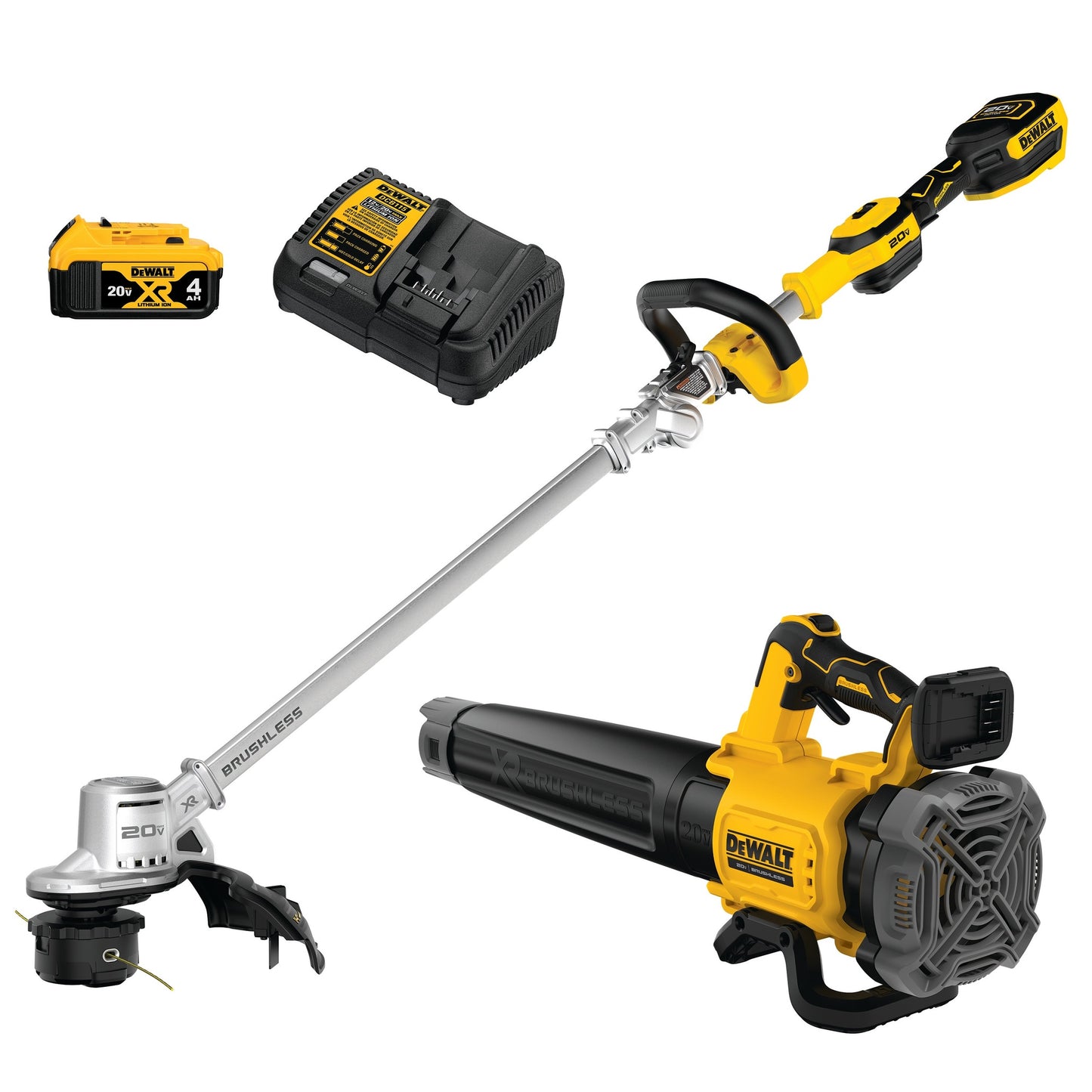 20V MAX XR OUTDOOR COMBO KIT - TRIMMER & BLOWER