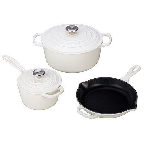 5PC SIGNATURE CAST IRON COOKWARE SET