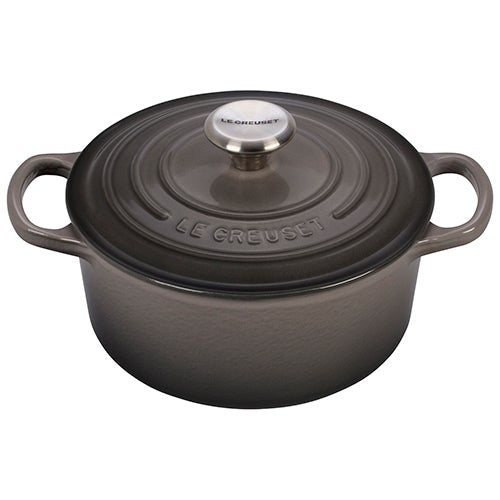 2QT SIGNATURE CAST IRON ROUND DUTCH OVEN