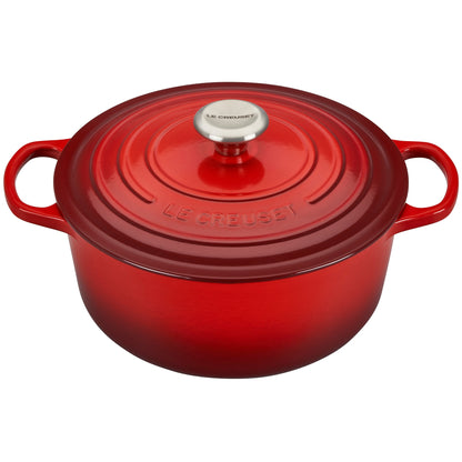 5.5QT SIGNATURE CAST IRON ROUND DUTCH OVEN