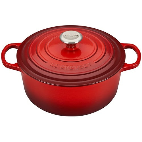 5.5QT SIGNATURE CAST IRON ROUND DUTCH OVEN