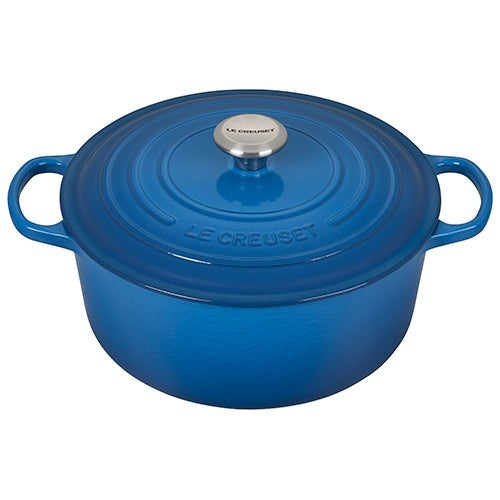 7.25QT SIGNATURE CAST IRON ROUND DUTCH OVEN