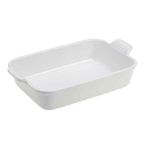 4QT HERITAGE STONEWARE RECTANGULAR DISH