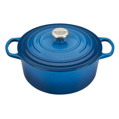 5.5QT SIGNATURE CAST IRON ROUND DUTCH OVEN