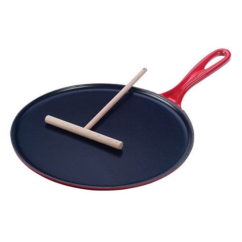 10.25" TRADITIONAL CAST IRON CREPE PAN