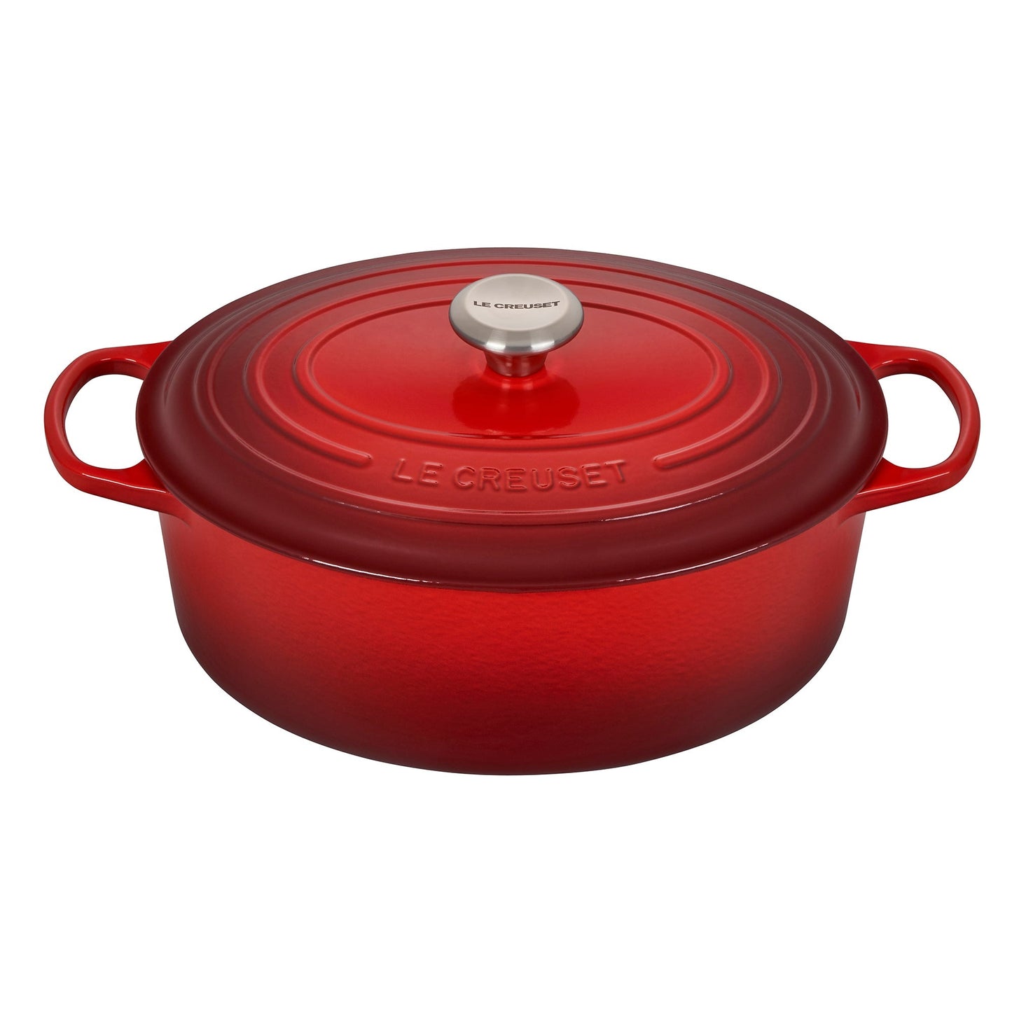 6.75QT SIGNATURE CAST IRON OVAL DUTCH OVEN