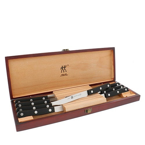 8PC TWIN GOURMET STEAK SET IN PRESENTATION BOX