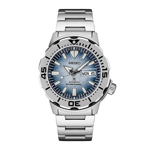 MEN'S PROSPEX SAVE THE OCEAN SPECIAL EDITION SS WATCH, DIAL