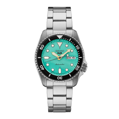 MEN'S SEIKO 5 SPORTS SKX MID-SIZE STAINLESS STEEL WATCH, DIAL