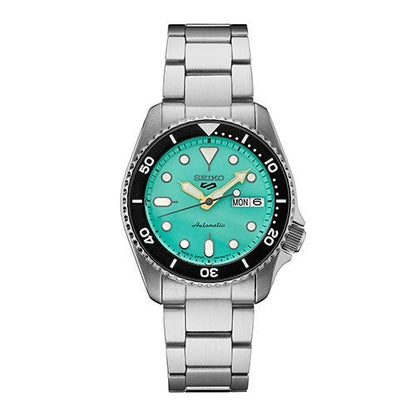 MEN'S SEIKO 5 SPORTS SKX MID-SIZE STAINLESS STEEL WATCH, DIAL