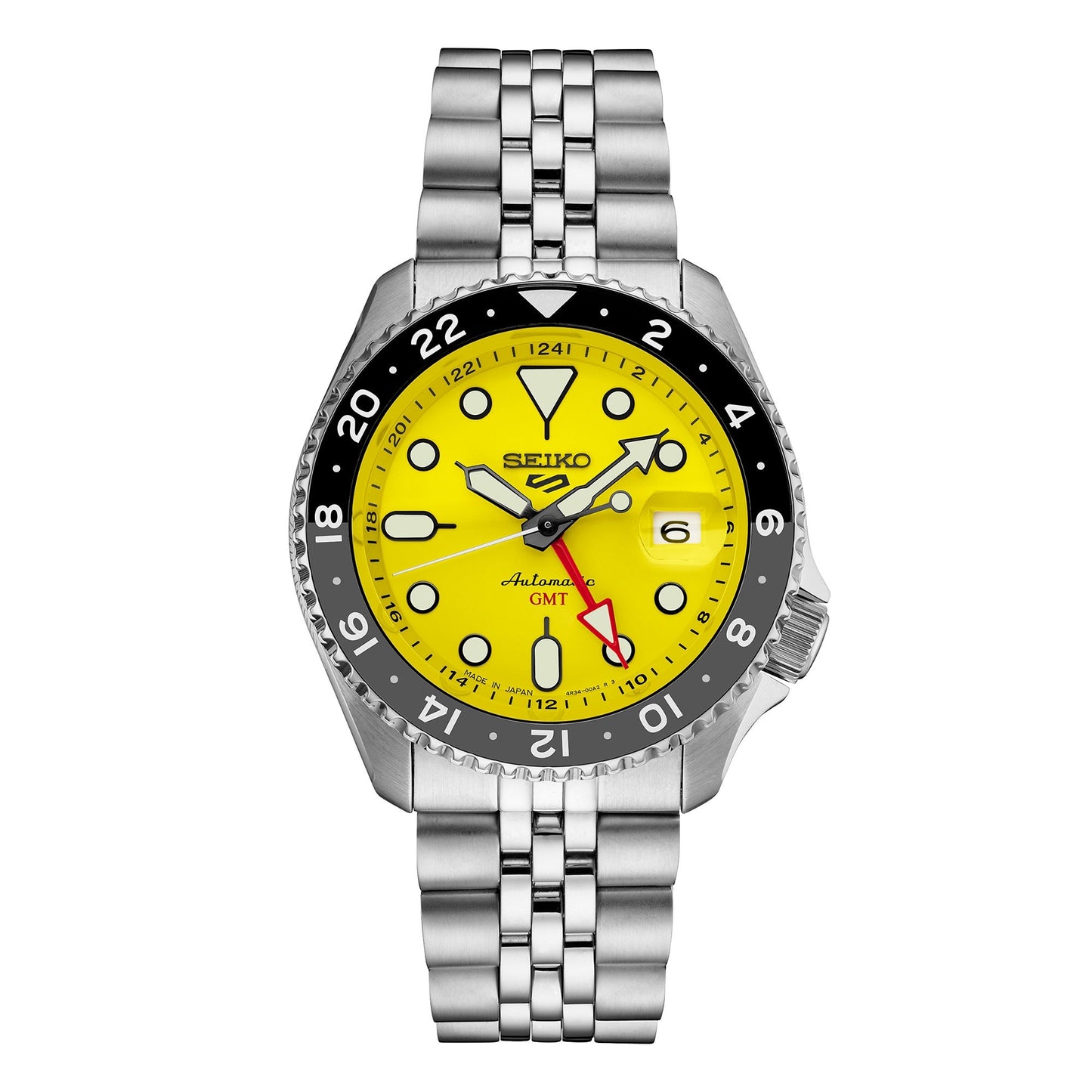 MEN'S SEIKO 5 SPORTS SKX AUTOMATIC GMT SS WATCH, DIAL