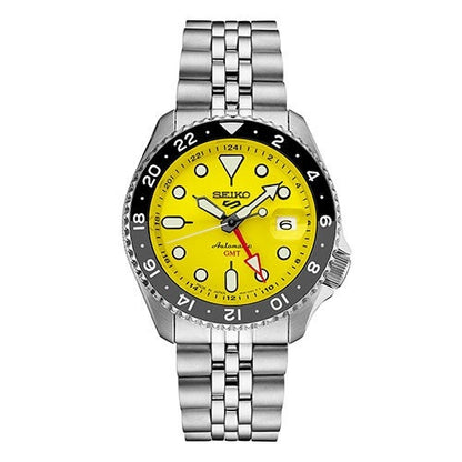 MEN'S SEIKO 5 SPORTS SKX AUTOMATIC GMT SS WATCH, DIAL