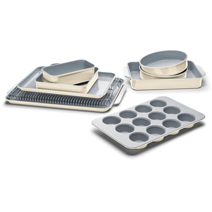 11PC NON-TOXIC NONSTICK CERAMIC MEGA BAKEWARE SET