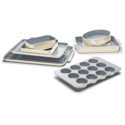 11PC NON-TOXIC NONSTICK CERAMIC MEGA BAKEWARE SET