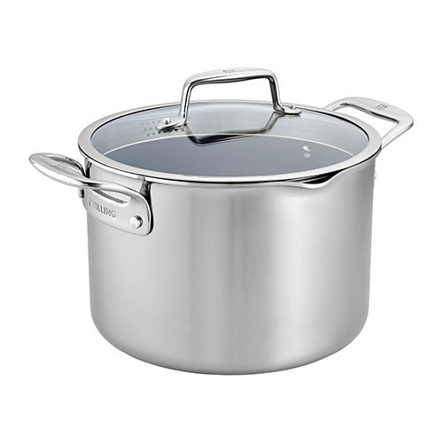 CLAD CFX 8QT CERAMIC NONSTICK STOCKPOT W/ LID
