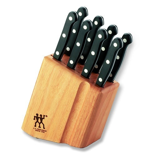 TWIN GOURMET 9PC STEAK KNIFE BLOCK SET