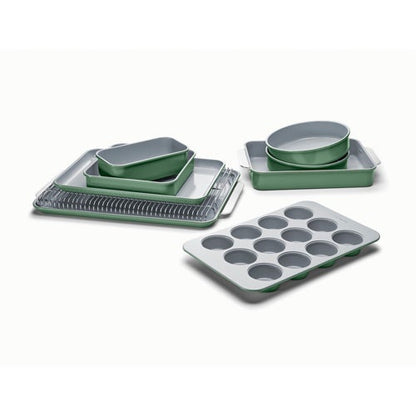 11PC NON-TOXIC NONSTICK CERAMIC MEGA BAKEWARE SET