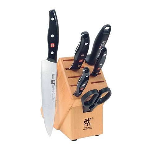 TWIN SIGNATURE 7PC KNIFE BLOCK SET